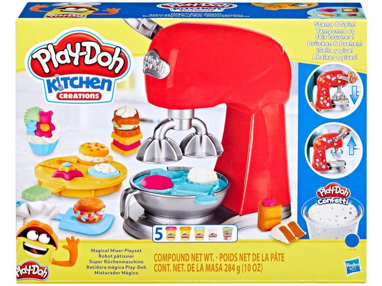 Imagem de Kit Massinha Kitchen Creations Play-Doh Misturador - Mágico Hasbro com Acesórios