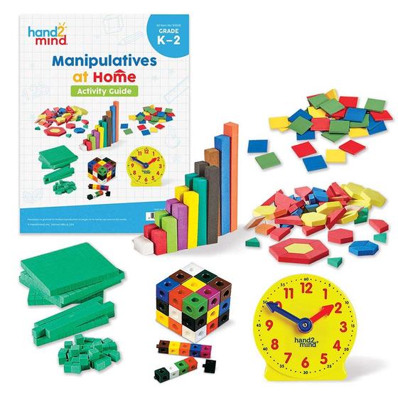 Imagem de Kit Matemática Crianças 1º-2º Ano - hand2mind (292 peças)