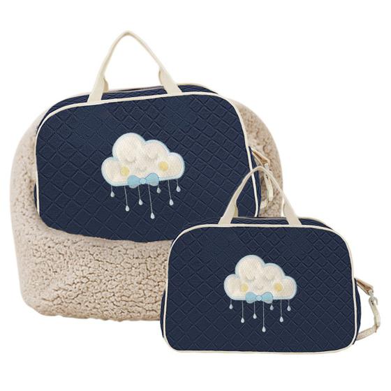 Imagem de Kit Maternidade 2 Peças Bolsa Resistente Chuva de Benção Top