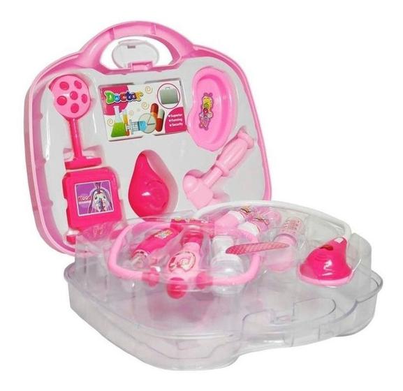 Imagem de Kit Médico Brinquedo Infantil Doutor c/ Acessórios Luz Som