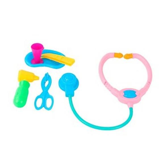 Imagem de KIT Médico Infantil 6 Peças Colors  - 53523