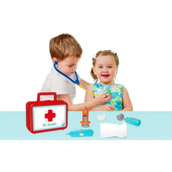 Imagem de Kit médico infantil dr. (a) dodói - elka