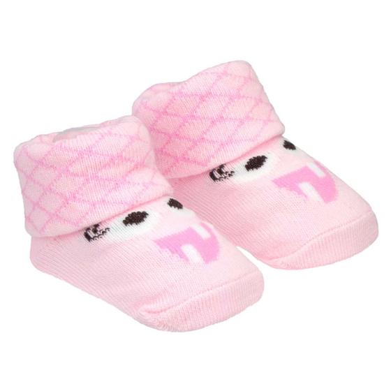 Imagem de Kit Meia com 2 pares RN Feminino - Pimpolho