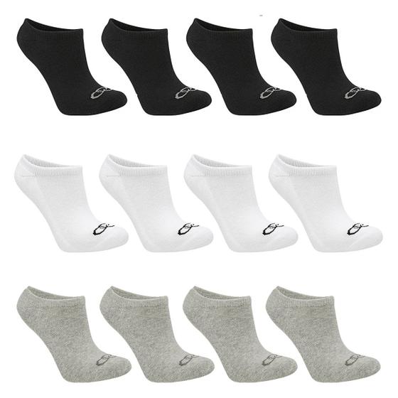 Imagem de Kit Meia Olympikus Sem Cano Pacote Com 12 Pares Masculina
