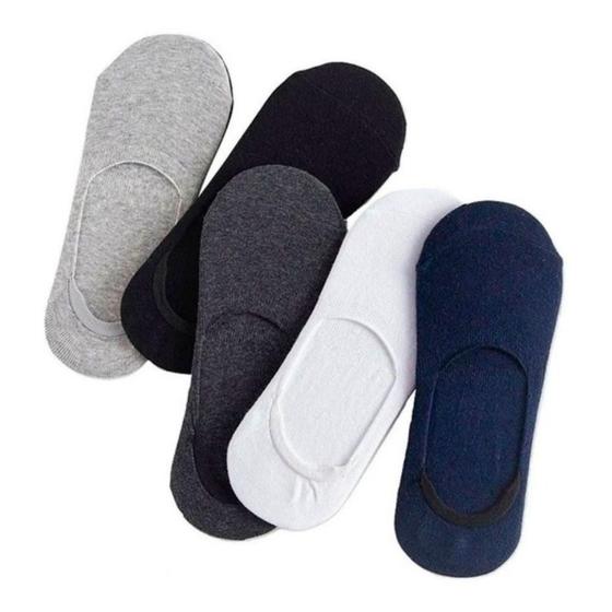 Kit Meia Sapatilha Algodão Premium - Conforto e Discrição Unissex Menor preço em Kit Meia Sapatilha Algodão Premium - Conforto e Discrição Unissex