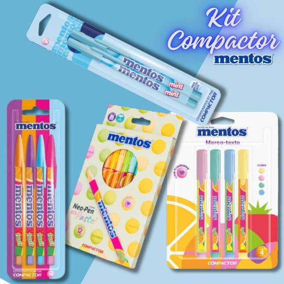 Imagem de Kit Mentos Compactor + Bala Mentos
