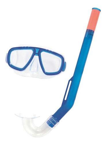 Imagem de Kit Mergulho Infantil Snorkel C/ Mascara Bestway Freestyle