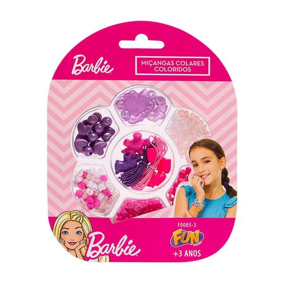 Imagem de Kit Miçangas Barbie Colares Ursinho - Fun Divirta-se