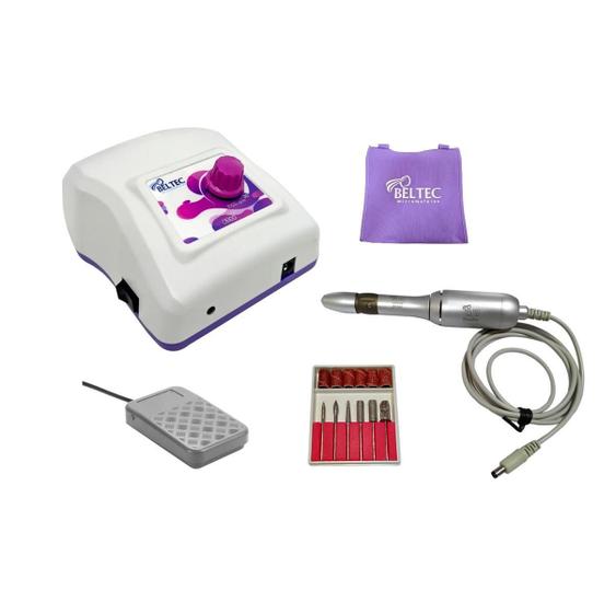 Kit Micro Motor Lb 100 E Kit 6 Brocas Lixas Menor preço em Kit Micro Motor Lb 100 E Kit 6 Brocas Lixas