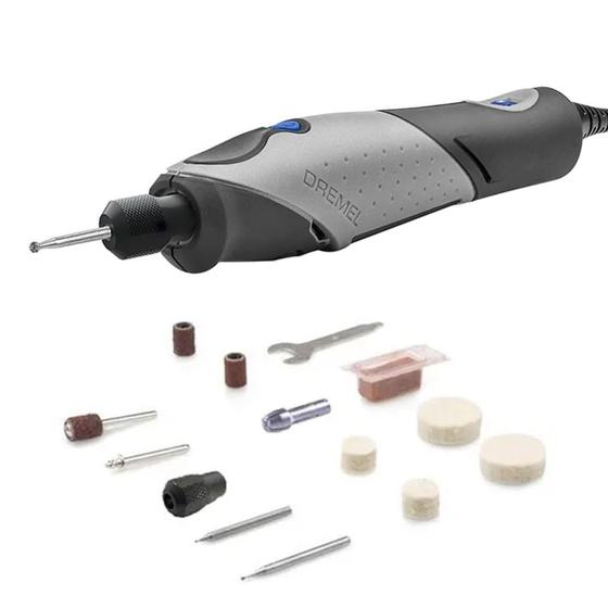 Imagem de Kit micro retifica com 11 peças STYLO F0132050ONG DREMEL