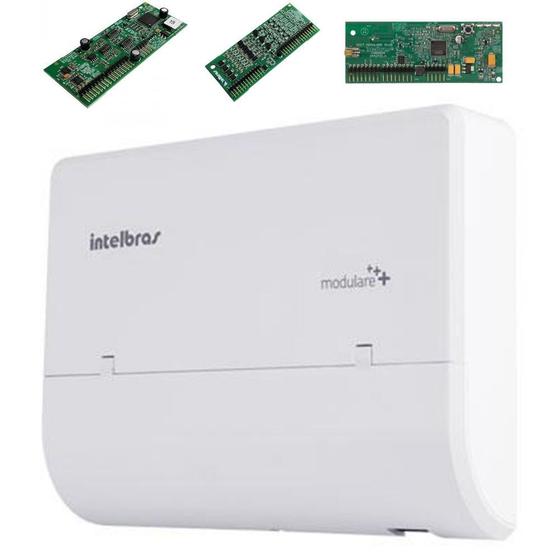 Imagem de Kit Microcentral Modulare Mais 2x8 Com Disa e Dect Intelbras