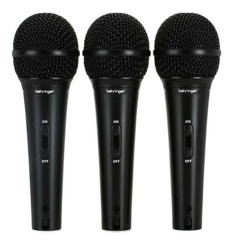 Imagem de Kit Microfone Behringer Ultravoice Xm1800s Dinâmico Supercardióide Preto