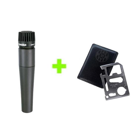 Imagem de Kit Microfone Instrumento SM57-LC+ Survival kit Shure