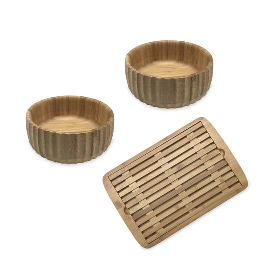 Imagem de Kit Migalheira E Bowl Para Servir À Mesa - Oikos