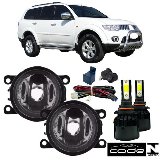 Imagem de KIT MILHA Mitsubishi Dakar 2008 a 2013 Suits Super  Led