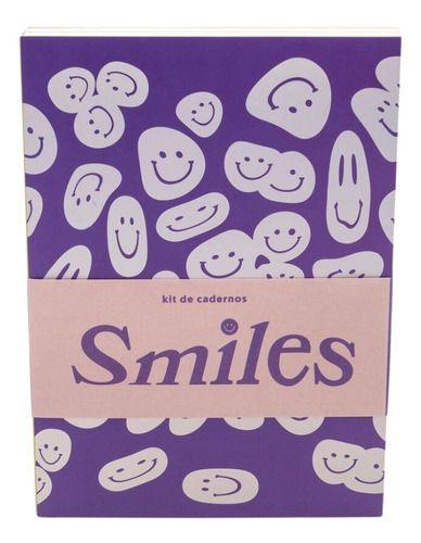 Imagem de Kit Mini Caderno Smile 1 2 3 Sem Pauta Imaginarium