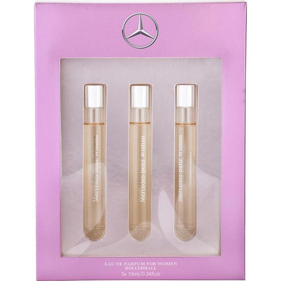 Imagem de Kit Miniatura Mercedes Benz Woman Edp 3x10ml Rollerball Perfume