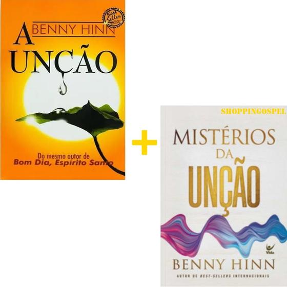 Imagem de KIT Ministérios da unção + A Unção  BENNY HINN