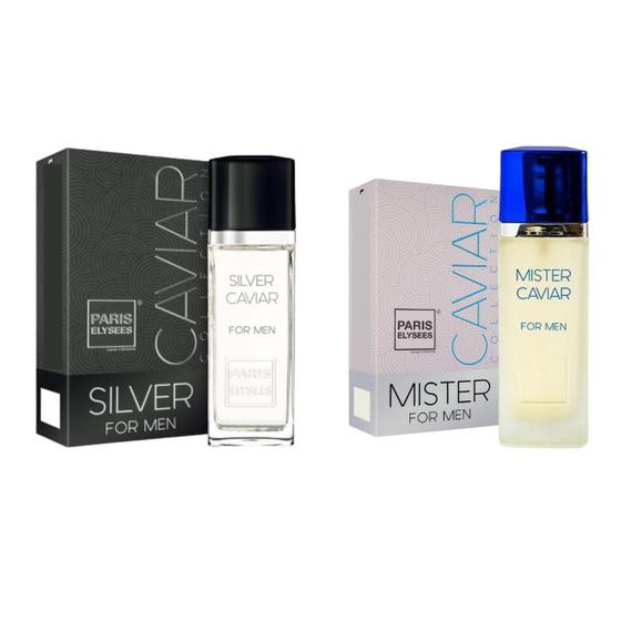 Imagem de Kit Mister Caviar-Silver Caviar Perfumes Paris Elysees 100ml