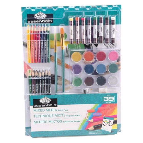 Imagem de Kit Mix Media Essentials Royal & Langncikel com 39 Unidades - Rd570