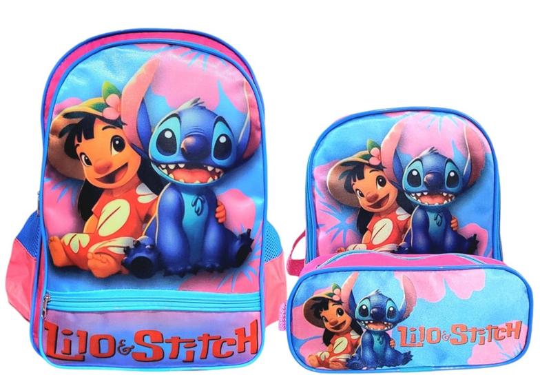 Imagem de Kit Mochila de COSTA Infantil Escolar Grande ALÇA PERSONAGEM