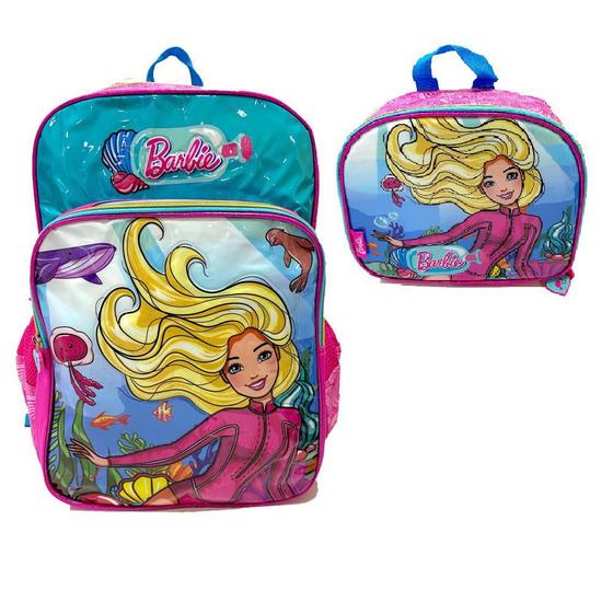 Imagem de Kit Mochila De Costas Barbie Dreamtopia + Lancheira Ternica