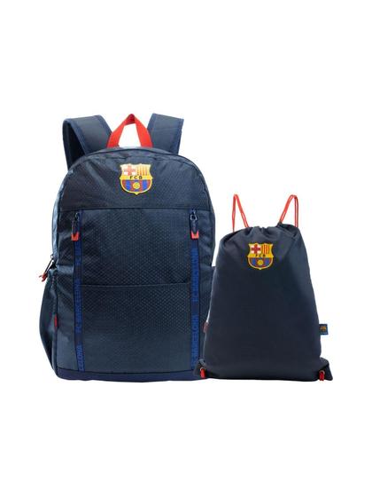 Imagem de Kit Mochila De Costas + Bolsa Saco Barcelona Oficial