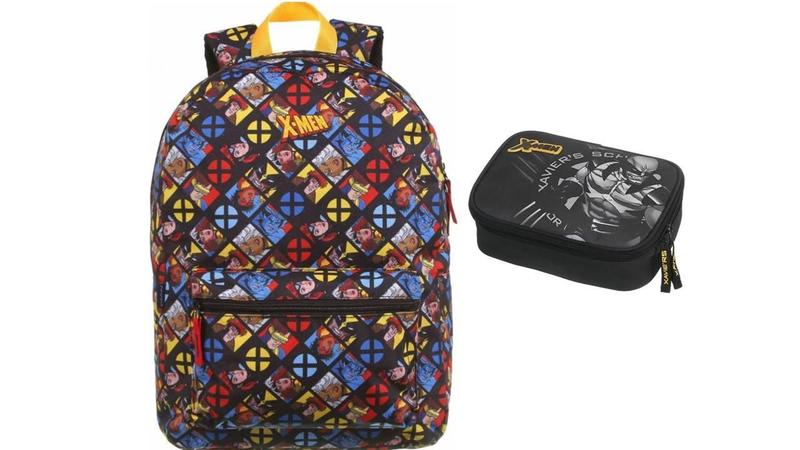 Imagem de Kit Mochila De Costas + Estojo Box X-Men Wolverine Original