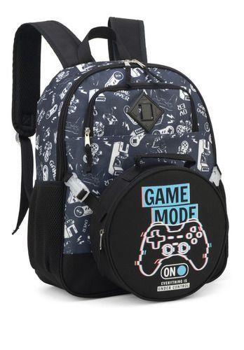 Imagem de Kit Mochila De Costas + Lancheira Gamer Up4you