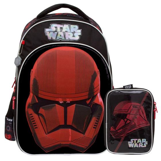 Kit Mochila Infantil Masculina Star Wars Volta As Aulas - Luxcel - Kit ...
