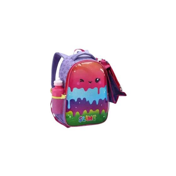 Imagem de Kit Mochila Infantil Menina Escolar Estampas Super Fofas