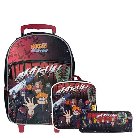Akatsuki Mochila De Naruto Anime Mochila Naruto Carteras Escolares