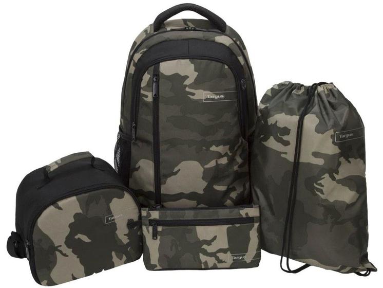 Imagem de Kit Mochila para Notebook até 15,6” Targus Camo