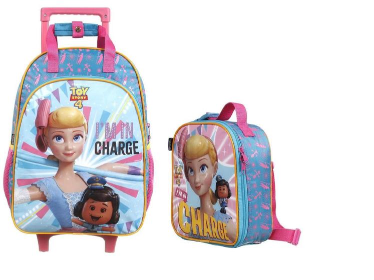 Imagem de Kit Mochila Rodinhas G Lancheira Toy Story 4 Dermiwil