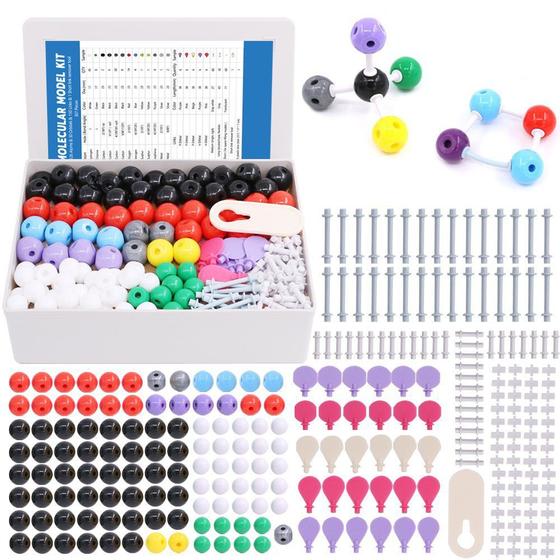 Imagem de Kit Modelos Moleculares Swpeet - Química - 126 Átomos, 30 Orbitais