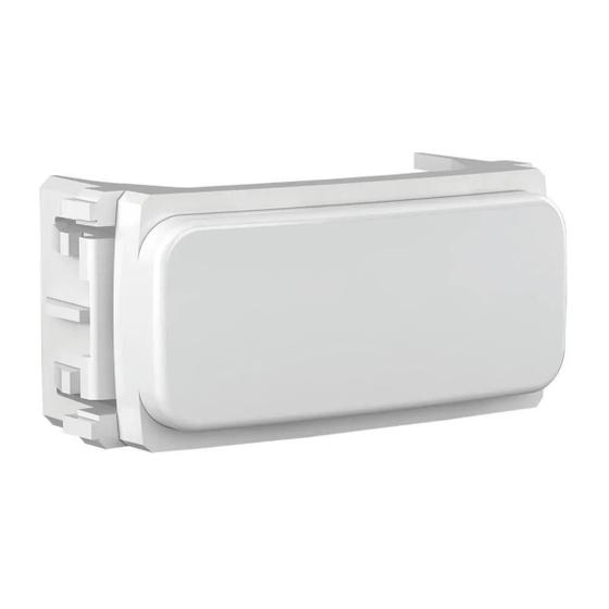 Imagem de Kit modulo cego branco c/ 2 peças compose - weg