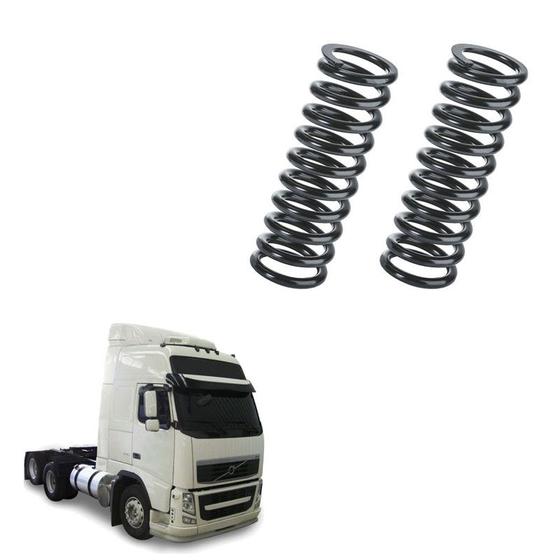 Imagem de Kit Mola Helicoidal Cabine Volvo Fh 2010 2011 Diant Traseiro