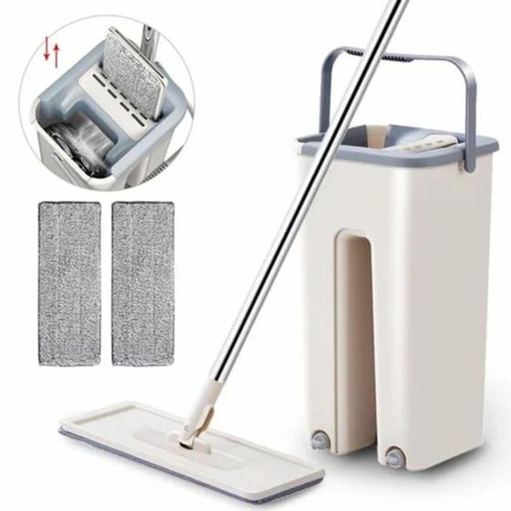 Imagem de Kit Mop Flat Multiuso Com Refil 5 Peças N240249-7 Quanhe