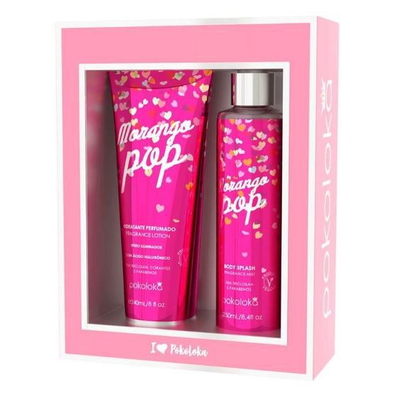 Imagem de Kit Morango POP ( Body Splash 250 ml + Loção Hidratante 240 ml ) - Pokoloka '