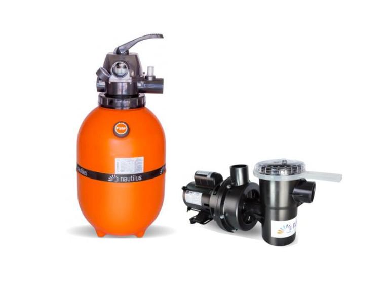 Imagem de Kit Motobomba Nbfc-0 1/4 Filtro F300p Nautilus Para Piscinas