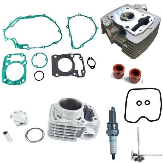 Kit motor completo com cabeçote honda titan fan 150 DANNIXX audax