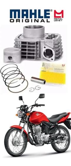 Imagem de Kit Motor Pistão Anel Honda Cg Titan Fan 125 2005 2006 K9170