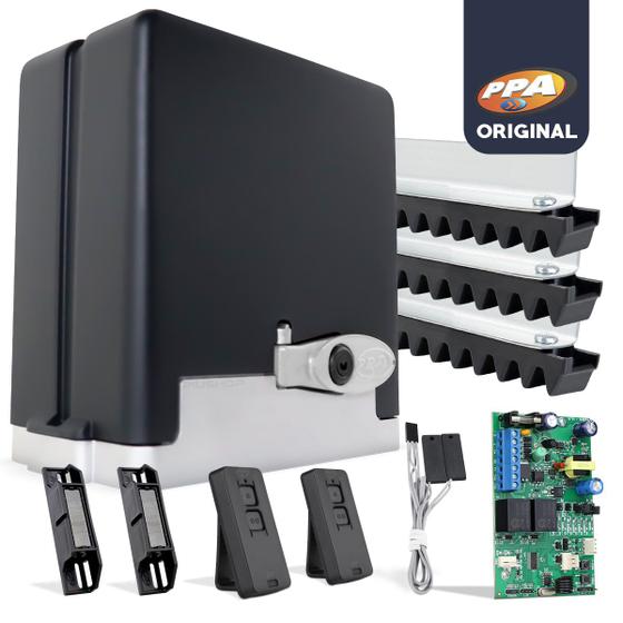 Kit Motor Portão Ppa Dz Stark 600 1/3 220V 3,5m Cremalheira Menor preço em Kit Motor Portão Ppa Dz Stark 600 1/3 220V 3,5m Cremalheira