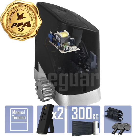 Kit Motor Ppa 1/4CV Portão Eletrônico Deslizante 300kg Menor preço em Kit Motor Ppa 1/4CV Portão Eletrônico Deslizante 300kg