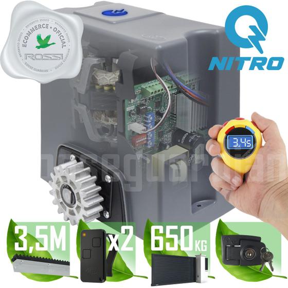 Kit Motor Rossi Dz Nano Nitro 3,5m Crem 2 Control 650kg Autopeças Magazine Luiza