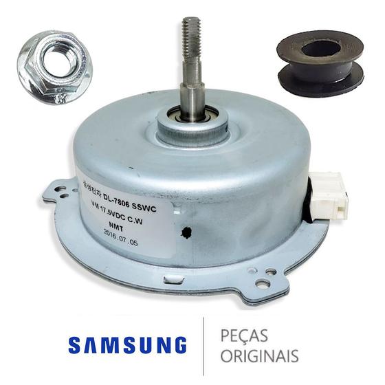 Kit motor ventilador secagem + porca + retentor lava e seca samsung dc31-00032d Menor preço em Kit motor ventilador secagem + porca + retentor lava e seca samsung dc31-00032d