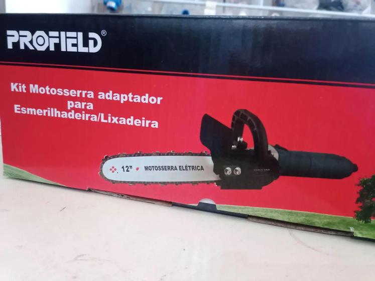 kit motoserra adaptador para esmerilhadeira/lixadeira Menor preço em kit motoserra adaptador para esmerilhadeira/lixadeira