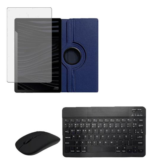 Imagem de Kit Mouse E Teclado+ Capa+ Película Compatível Com Tablet Vaio Tl10