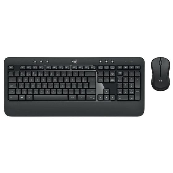 Imagem de Kit Mouse E Teclado Logitech Mk540 Sem Fio Usb Pto