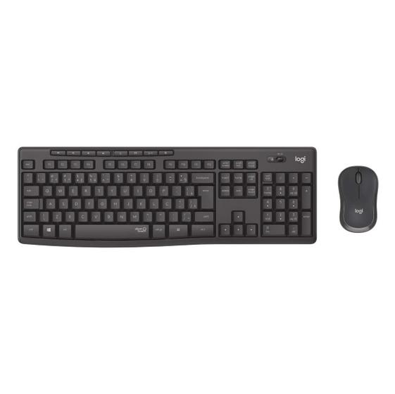 Imagem de Kit Mouse e Teclado Sem Fio Logitech - MK295
